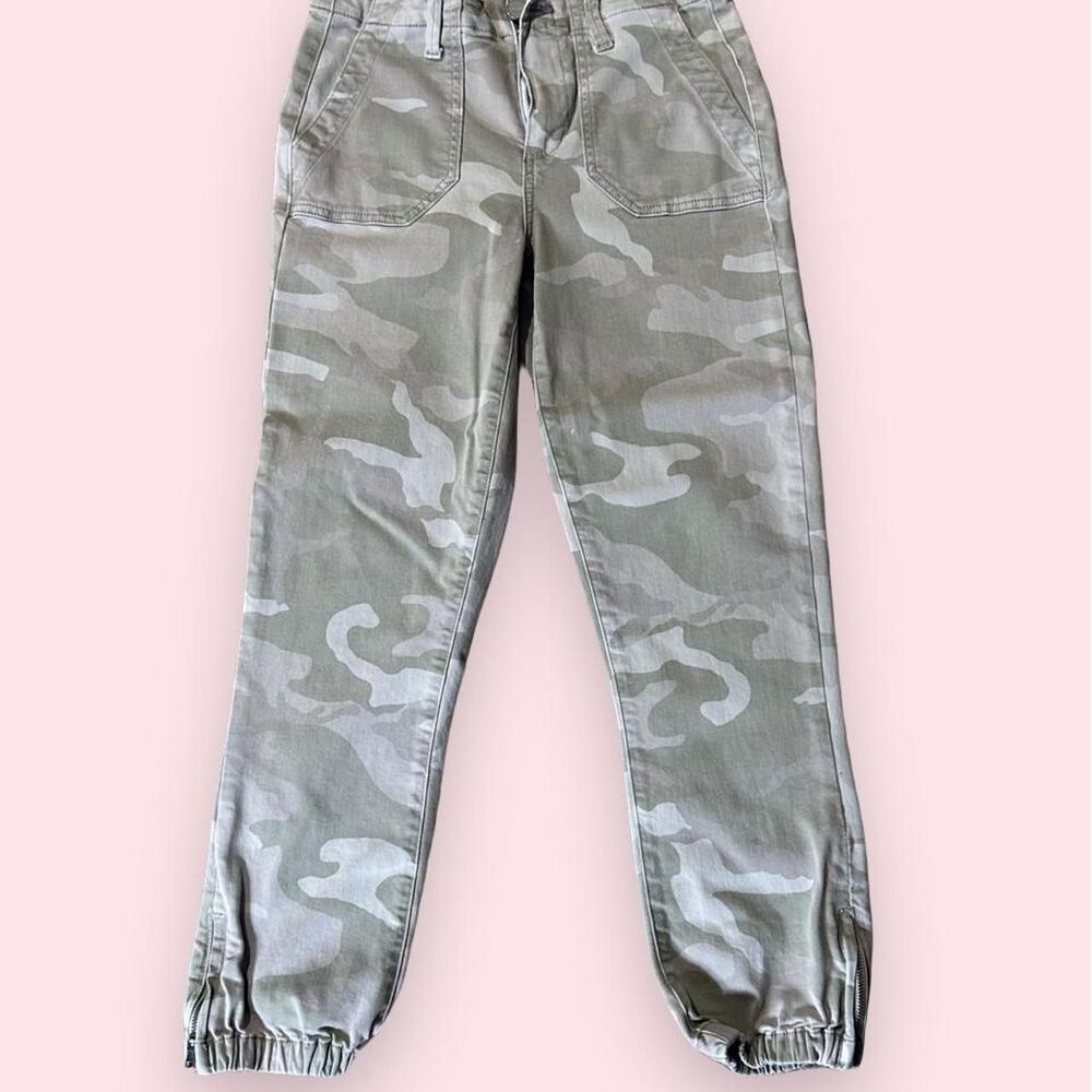 Paige Women's Khaki and Green Trousers